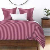 Stripes Dark Mauve / Light Mauve