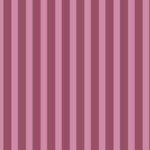 Stripes Dark Mauve / Light Mauve