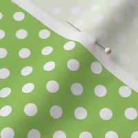 polka dot lime