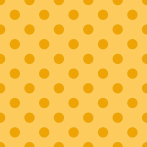 Polka Dots sunny yello/ dark yellow