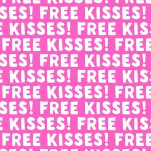 free kisses! - pink - LAD20