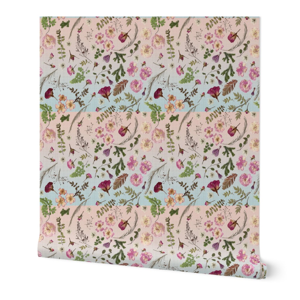 Ombre Roses linen