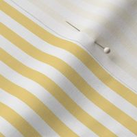 Mellow Yellow Bengal Stripe Pattern with Light Vertical Stripes