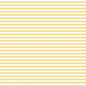 Small Mellow Yellow Bengal Stripe Pattern with Light Horizontal Stripes