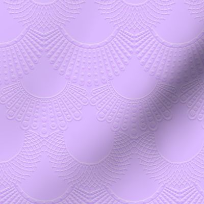 Dissent Deco, 3D Lavender on Lavender 1