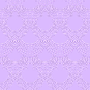Dissent Deco, 3D Lavender on Lavender 1