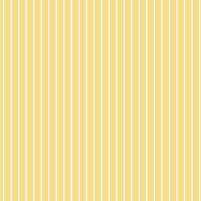 Small Mellow Yellow Pin Stripe Pattern with Light Vertical Stripes
