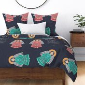 Folk Art Angels Plushie Pillows - Cut & Sew