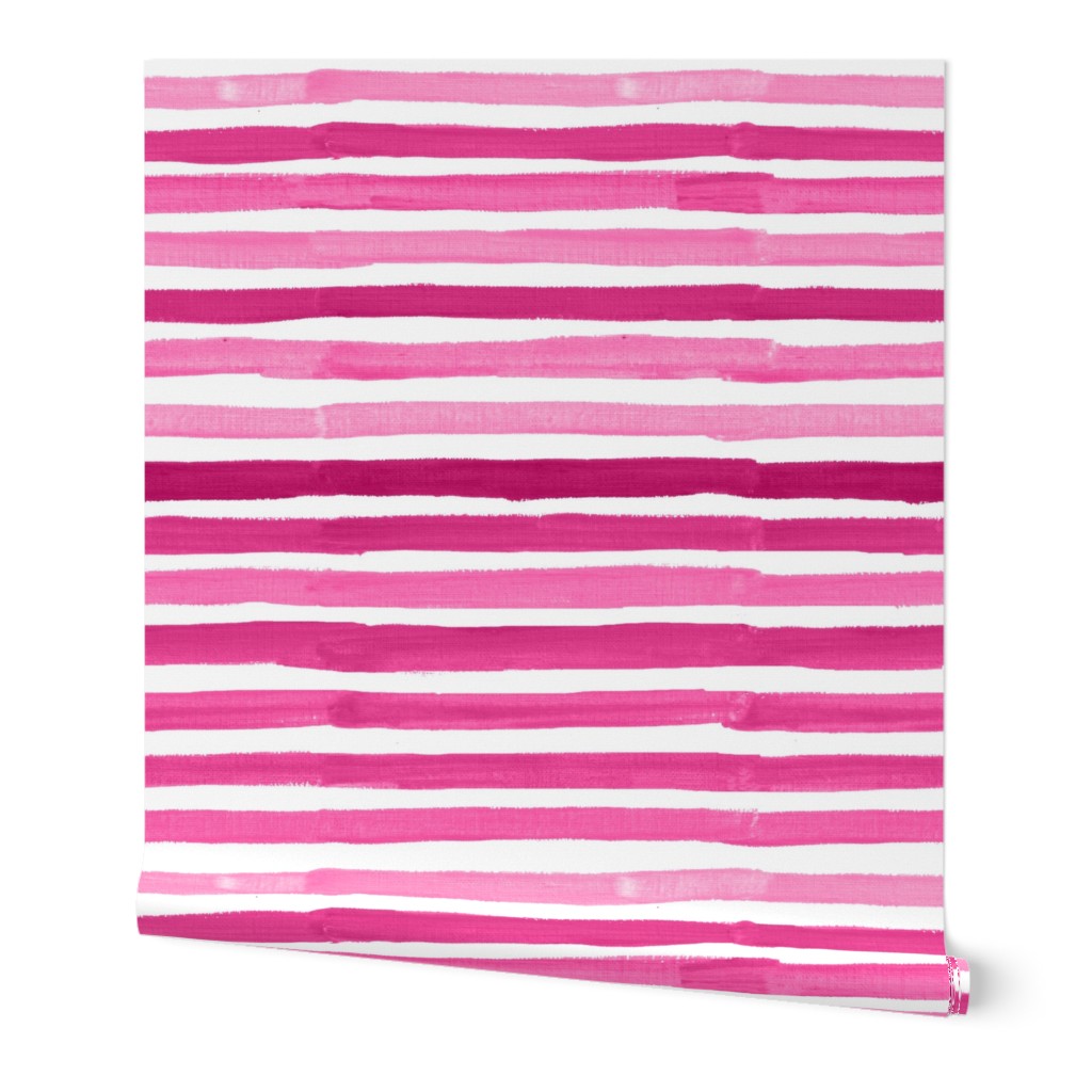 date night handdrawn pink stripes 