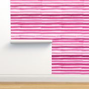 date night handdrawn pink stripes 