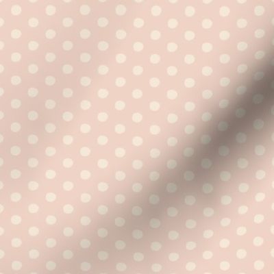 Cozy Caturday Polka Dots // Small Scale