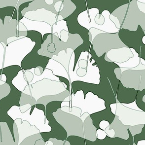 Ginkgo Ni (Colors: Silver Fir,  White, Minty Ice, Deep Forest)