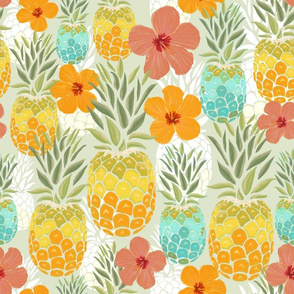 Hibiscus Pineapple Dreams