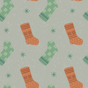 Christmas stocking pattern