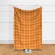 5/8" batik gingham - solar orange