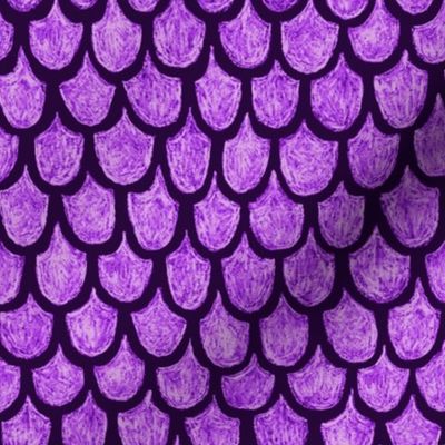 purple mermaid scales