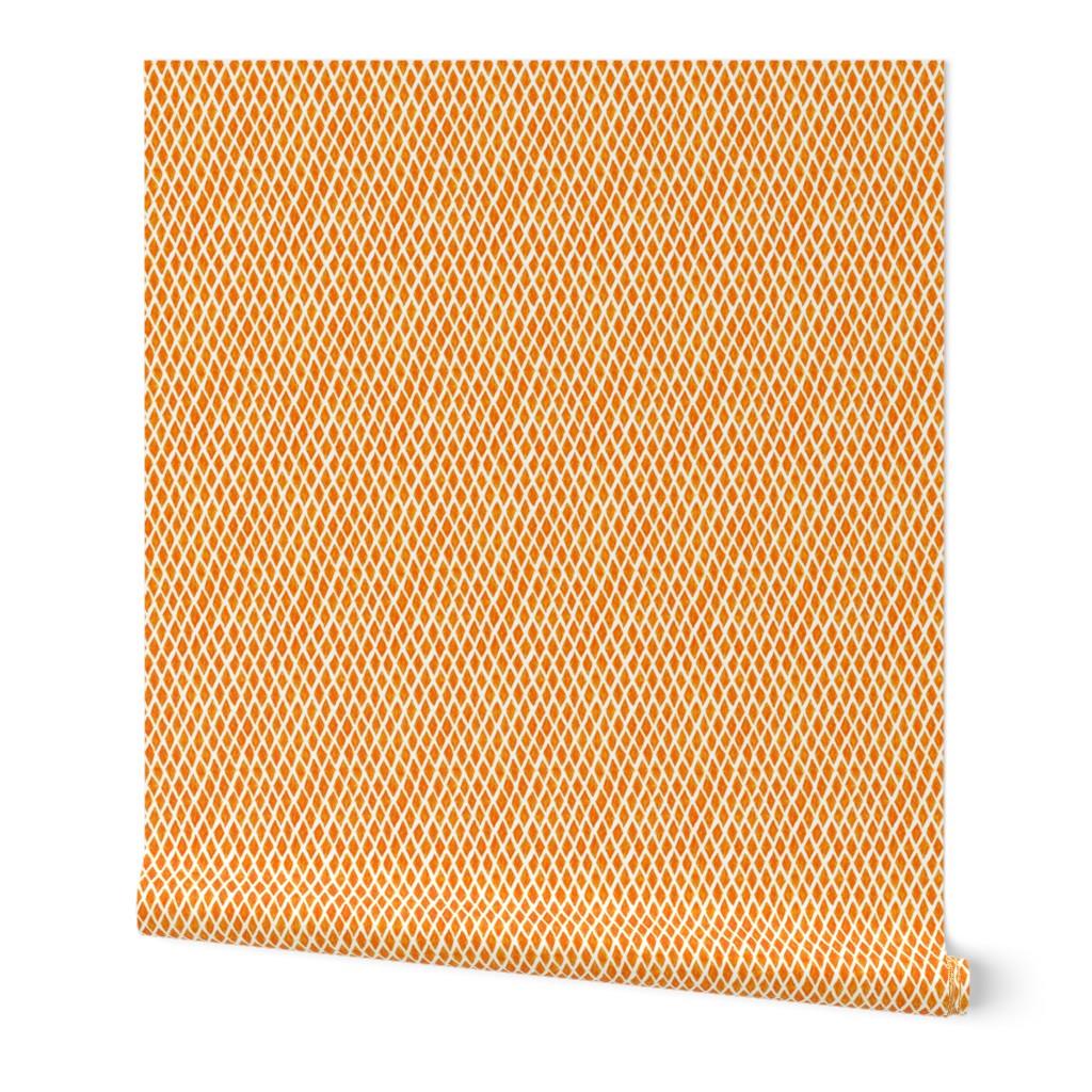 crayon diamonds - solar orange