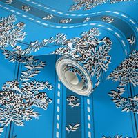 Phantom "Wishing gown" fabric - plain blue background