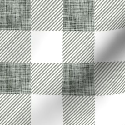 2" laurel linen buffalo check