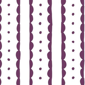 plum purple scalloped stripes and polka dots-01