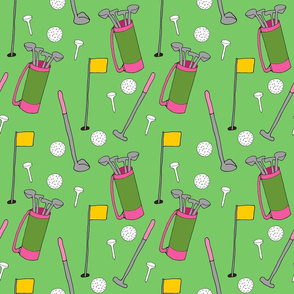 Womens Golf Pattern - Extra Large