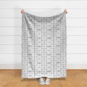 Tribal Shibori Grey