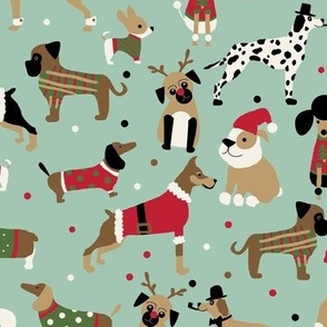 Christmas Dogs