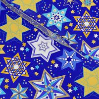 Embellished Stars of David 