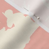 Marseilles Toile Silhouette ~ Cosmic Latte on Pierina 