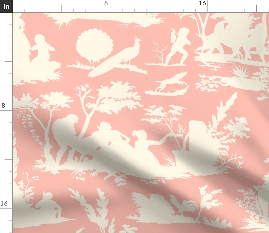 Marseilles Toile Silhouette ~ Cosmic Latte on Pierina 