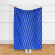 Custom 1 Blue Large 2" Eastern Star OES Standard Symbol. You must contact designer BEFORE you place your order. Fabric print just like the preview shows.