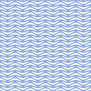 swan lake ripples/cyan blue