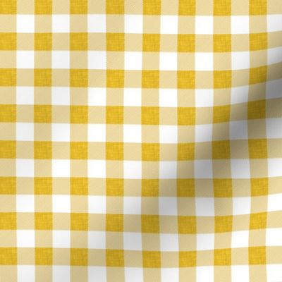 1/2" goldie linen buffalo check