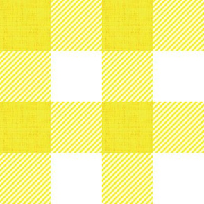 2" lemon linen no. 1 buffalo check