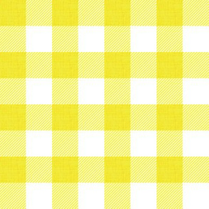 1" lemon linen no. 1 buffalo check