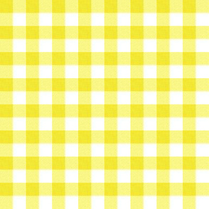 1/2" lemon linen no. 1 buffalo check