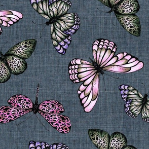 Butterflies - Blue jeans