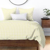 1" canary linen buffalo check