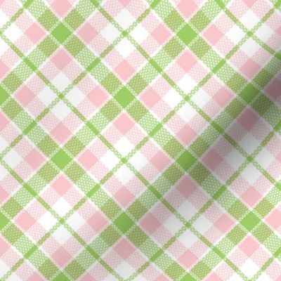 KC plaid pink/green