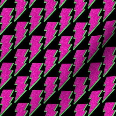 Pink Leopard Lightning Storm - Small