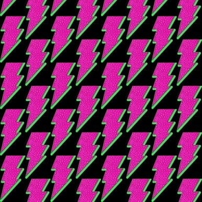 Pink Leopard Lightning Storm - Small