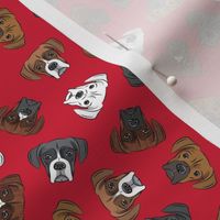 (3/4" scale) all the boxers - red - C20BS