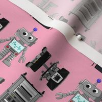 surgery robots - small/pink