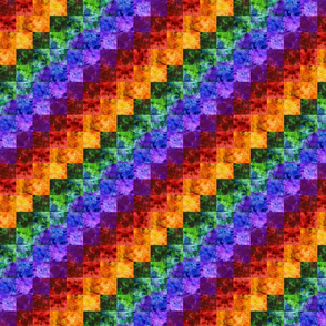 Rainbow Spectrum Quilt