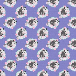 Floral Opossum Micro Print
