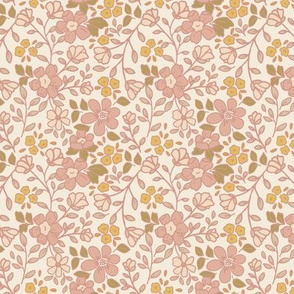 Garden Floral Pastel Pink - small