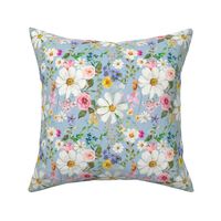 Daisy Floral, blue