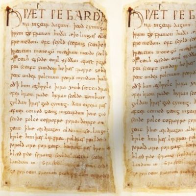 Beowulf  Epic ms_vitellius