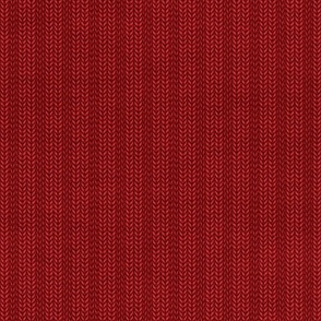 Red Knitting Texture