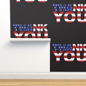 Thank You American Flag - Small